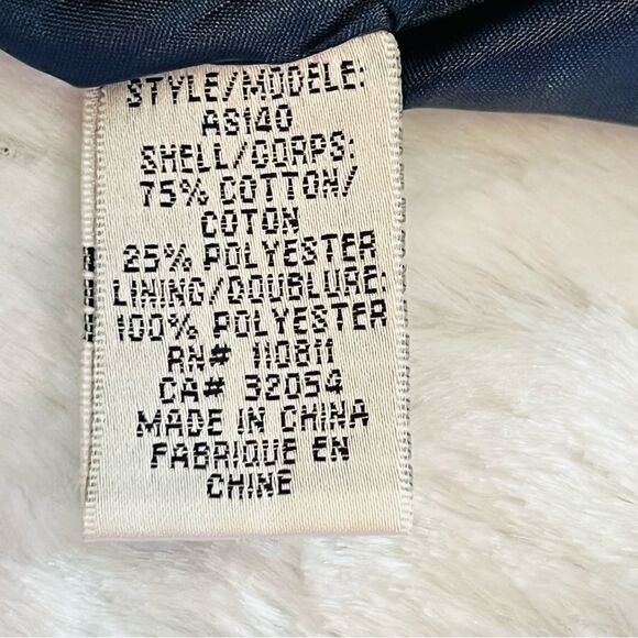 Yoana Baraschi Designer Blue White Polka Dot Skirt Red Zig Zag Stitch size 6 - Picture 6 of 7